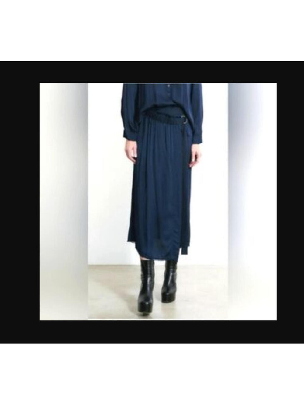 Raquel Allegra Lotus Skirt, $445, NWT, Size L, #2583